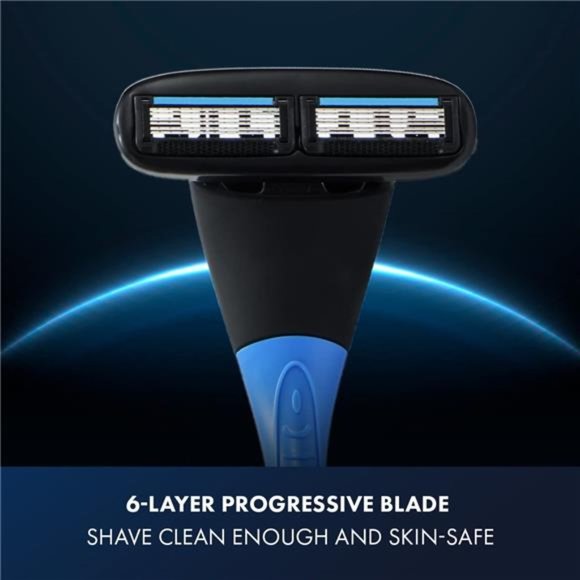 Metablade Back Shaver for Men - Long Handle Back Hair and Body Shavers - Picture 6 of 7